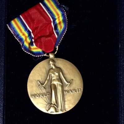 Freedom Medal posthumously awarded to Harold Gonsalves, c. 1945