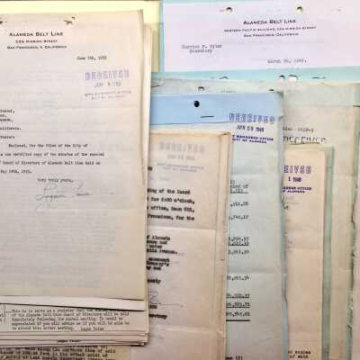 Minutes of Belt Line Stockholder meetings, 1943-1953