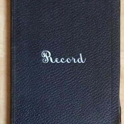 Fire Department Record Book, Fire Alarms 1923-1925