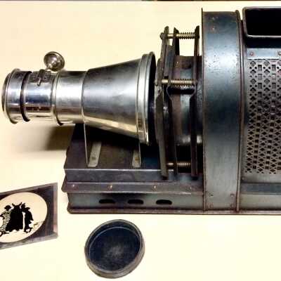 Brevete Magic Lantern Projector of the Fenn family, c. 1890s