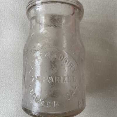 Western Dairy Cream Bottle from the Alameda Dump, Ca. 1920
