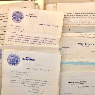 Folder with misellaneous City documents (#1901-1950), 1912-1915