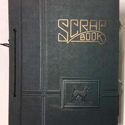 Scrapbook about her wedding compiled by Ruth Pond, 1936