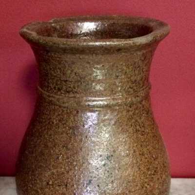 Souvenir vase by N. Clark & Sons, c. 1900