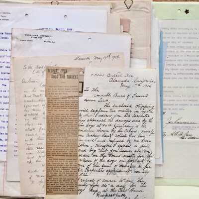 Board of Trustees Correspondence, May-August 1906