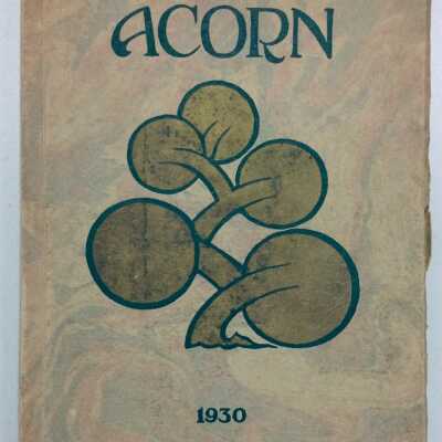 Alameda High School Yearbook 'Acorn' 1930