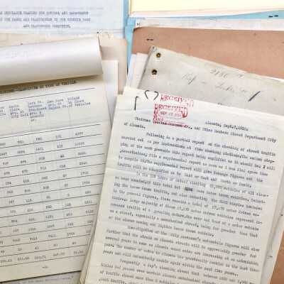 Folder with Miscellaneous City Documents (#2151-2200), 1913-1915