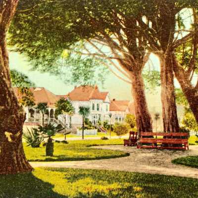 Postcard Jackson Park, c. 1909