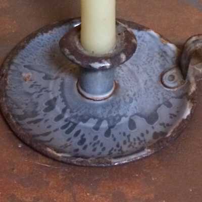 Chamber Candlestick from the Abram Rich family, c. 1900
