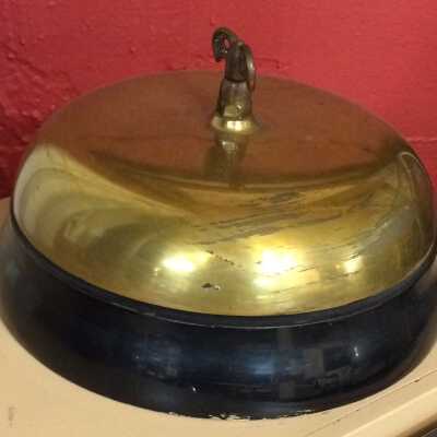 Fire Department Hanging Alarm Bell