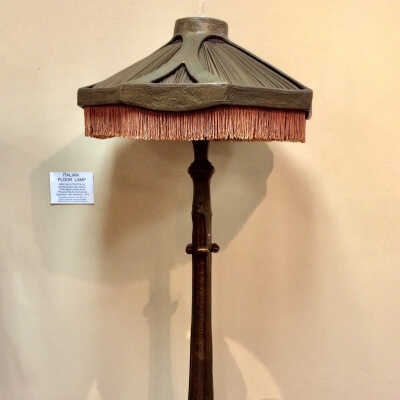 Art Nouveau style formal lamp fro the Panama Pacific Exposition, 1915