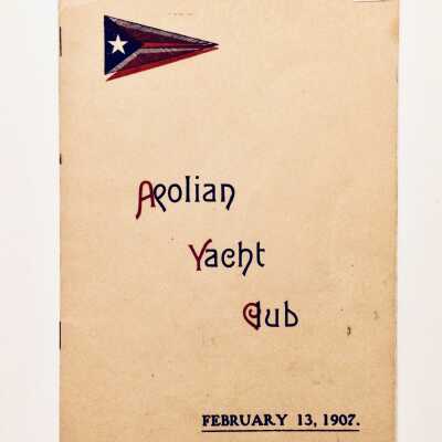 Program for 'In Idaho', Aeolian Yacht Club night at the Park Theater, 1907