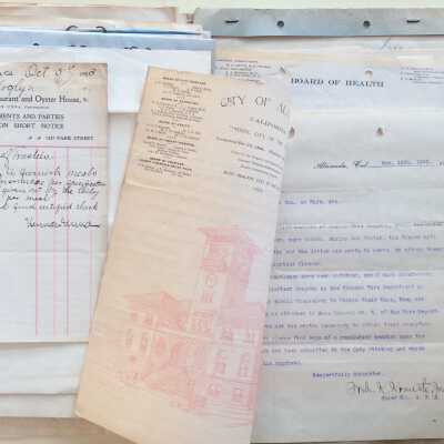 Board of Trustees Correspondence, Aug 1903 - Dec 1903