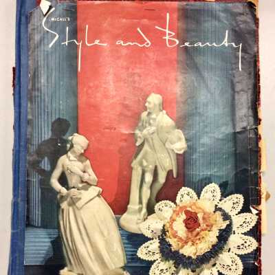 Scrapbook about Washington School, compiled by Carol Tripp Heche, 1930s
