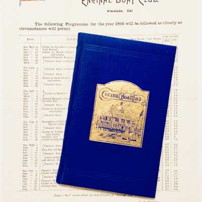 Bylaws and Program for May-October, Encinal Boat Club, 1892