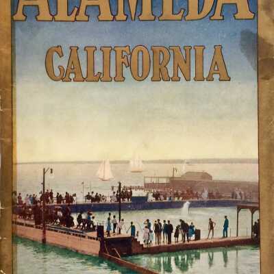 'Alameda, California' by L.H. Irvine issued by Sunset Magazine, S. F. , 1911