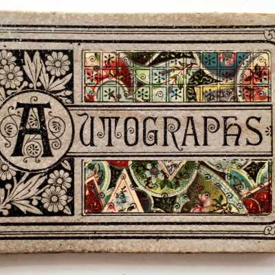 Autographs album of Edward A. Meyers of 2005 Clement Ave, 1907-1908