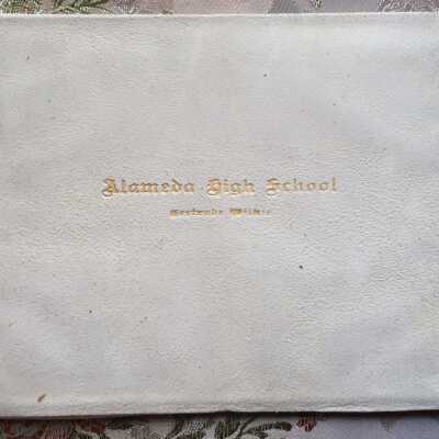 Alameda High School Diploma of Gertrude Wilkie, 1926