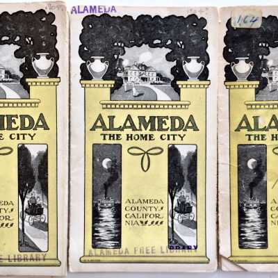 'Alameda, The Home City', issued by the Advancement Association, 1904