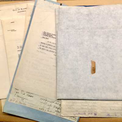 Folder 112 regarding opening of Webb Ave to Broadway, 1924
