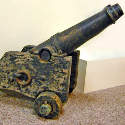 Euterpe / Star of India British Cannon, Ca. 1850