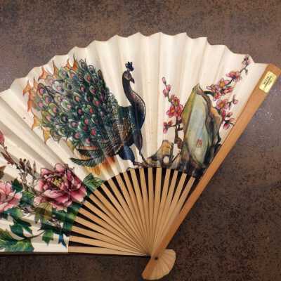 Paper fan from Towata Park dedication ceremony, 1991