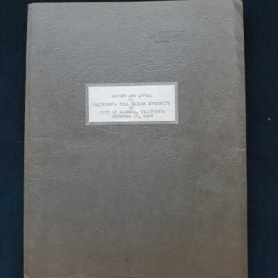 Report and Appeal to the Toll Bridge Authority, 1948