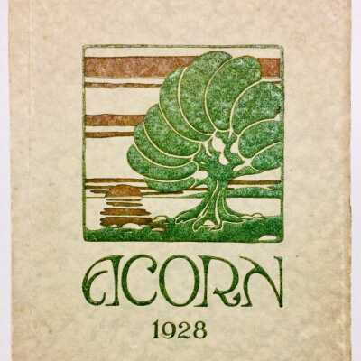 Alameda High School 'Acorn 1928' of Florence Postel