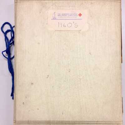 Scrapbook of the Red Cross, Alameda Chapter, prior 2013