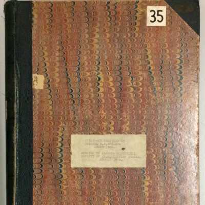 Scrapbook compiled by Colonel E. R. B. Bullock, c. 1900
