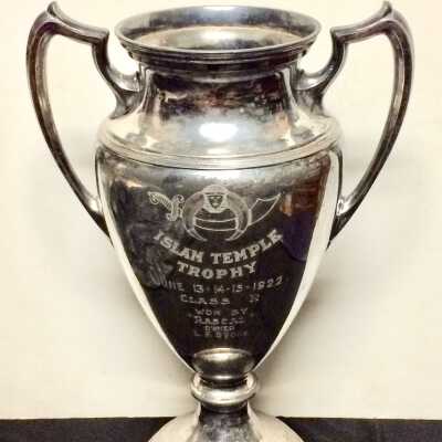 Islam Temple Trophy won by Lester Stone with Rascal, 1922
