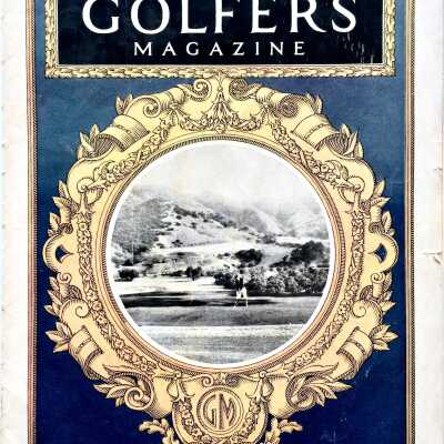 'Golfers' magazine, January 1929 edition with article about Alameda Golf Course