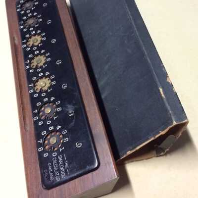 Smallwood Calculator of Albert Stagnaro, c. 1926