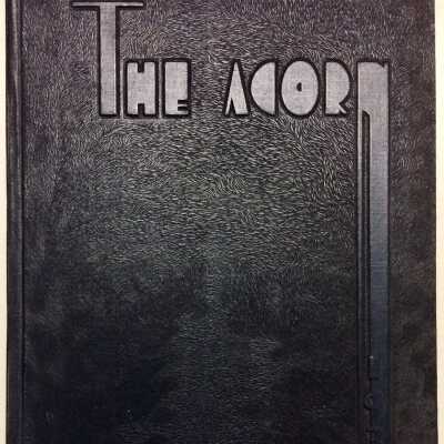 Alameda High School Yearbook 'The Acorn 1935' of Jack Hanly