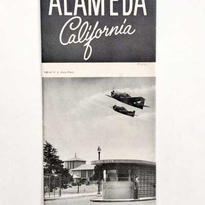 Pamphlet 'Alameda, Ca' issued by the Chamber of Commerce, c. 1950