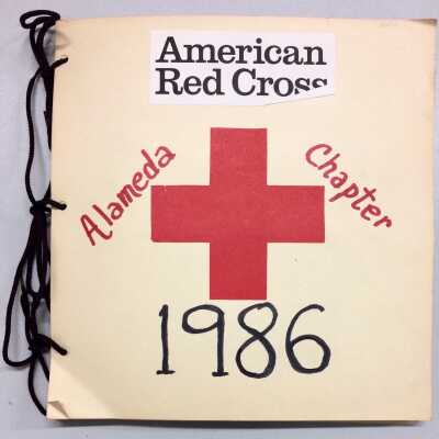 Scrapbook of the American Red Cross, Alameda Chapter, 1986-1989