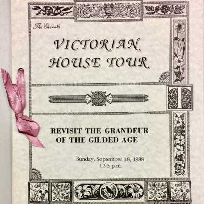 Program 'Victorian House Tour', September 18, 1988