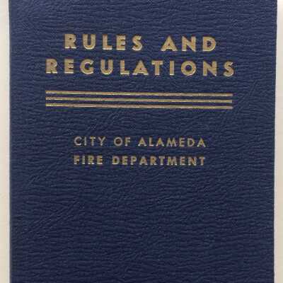 Fire Department Rules and Regulations, 1948