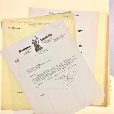 Folder 'City Planning Commission', 1919-1920