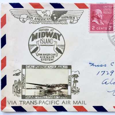 Panam Airways Commemorative Envelope, 1941