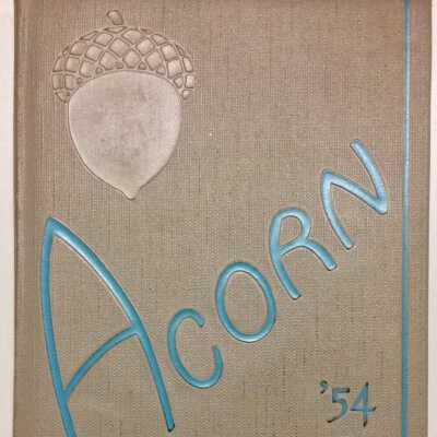 Alameda High School 'Acorn 54' Yearbook for 1954