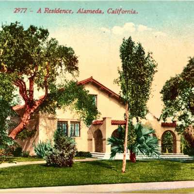 Postcard of 2045 buena Vista Ave, c. 1900s