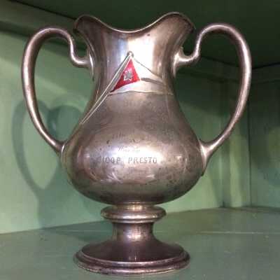 Hotel St. Francis Trophy won by the Presto, 1908