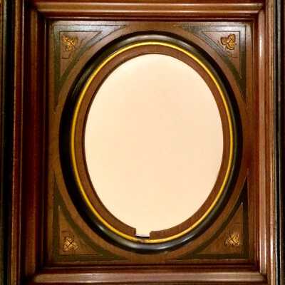 Picture frame of the George A. Starr family of 2033 Encinal Ave, c. 1880