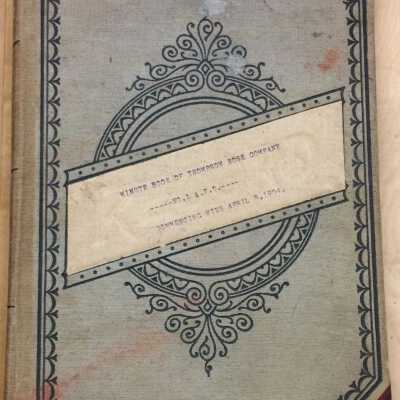 Minutes Thompson Hose Company #1, 1904