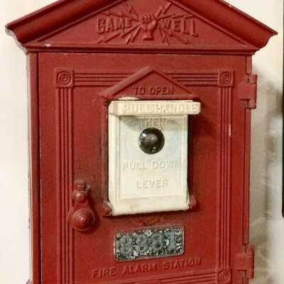 Gamewell Fire Alarm Box Serial No. 3381, after 1924