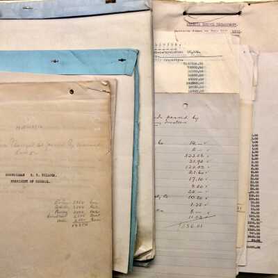 Expenses and salary reports of City Departments, 1907-1916