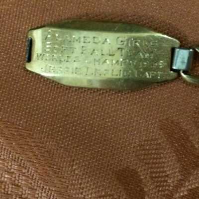Part of Bracelet of Jessie Leslie, Captain Women's Worlds Champion Softball Team, 1939