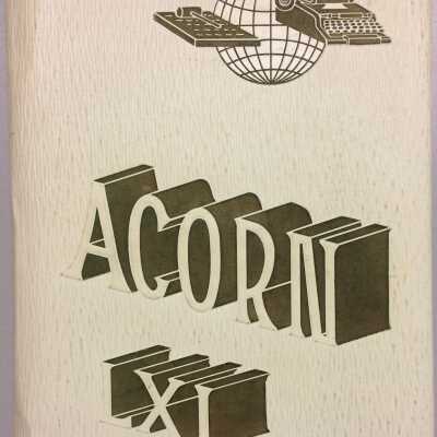 1961 edition of the Alameda High School yearbook “Acorn".