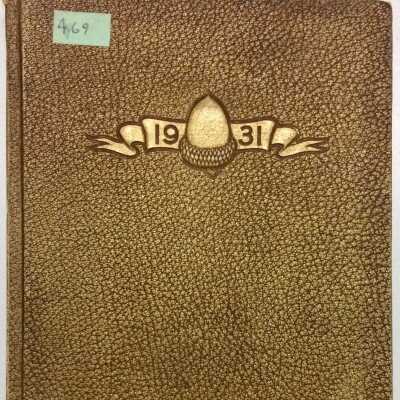 Alameda High School 'Acorn' Yearbook, 1930-1931